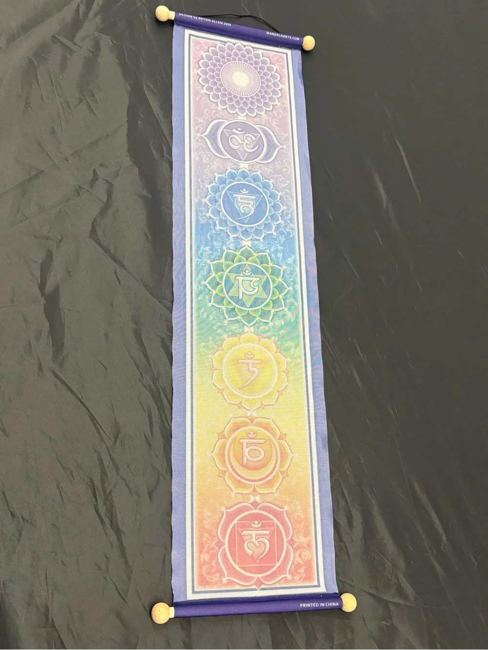 Mandala Arts Chakra Rainbow Banner